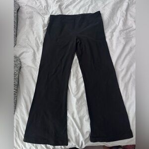 Lululemon Black Flared Leggings